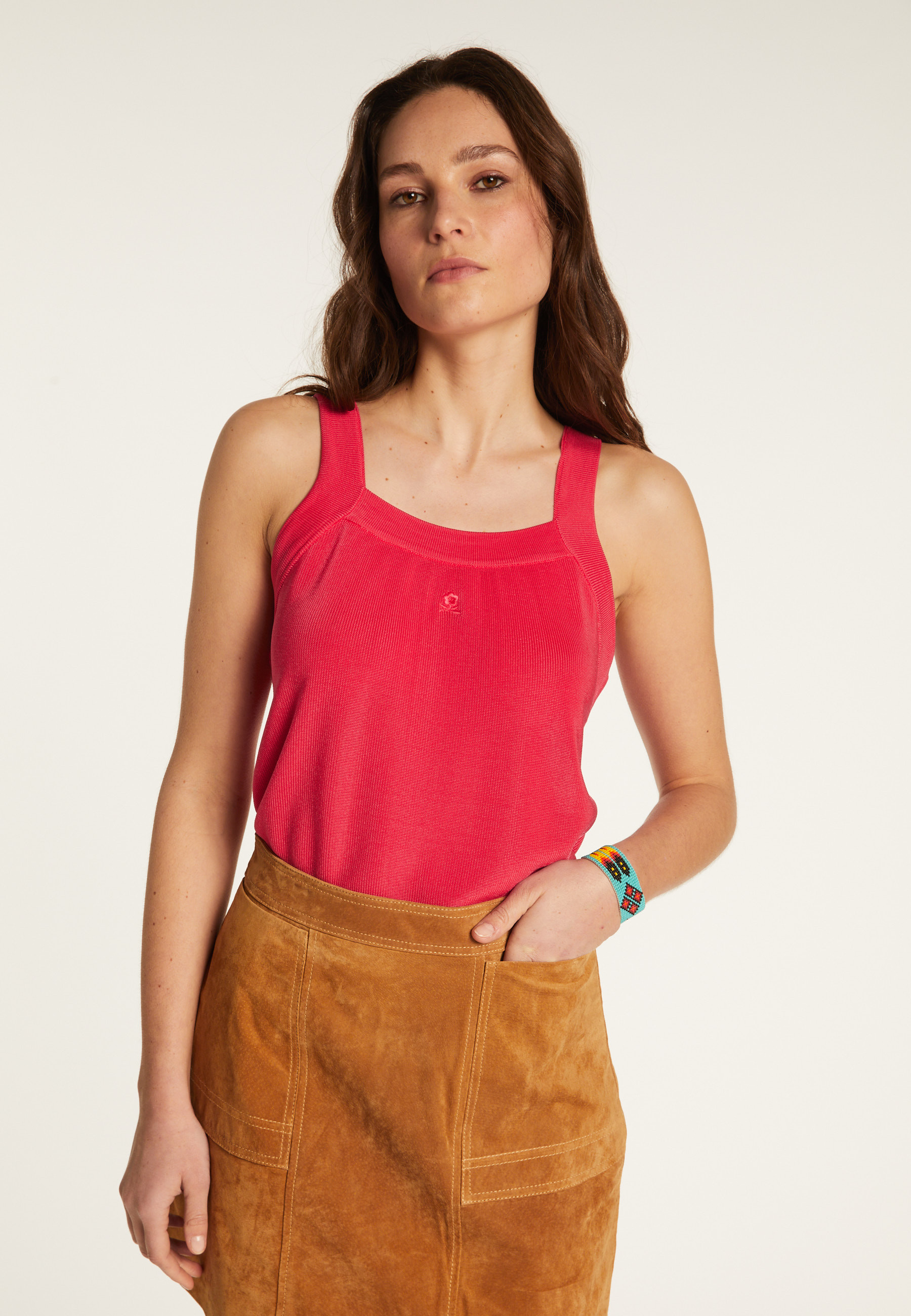 Tank top in Fil Lumière® - Doris