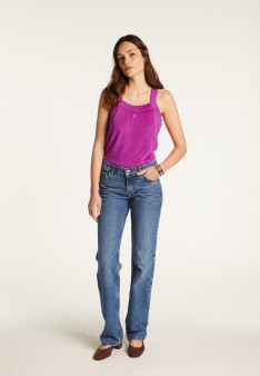 Tank top in Fil Lumière® - Doris