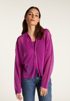 Light thread zipped sweater - Denyze