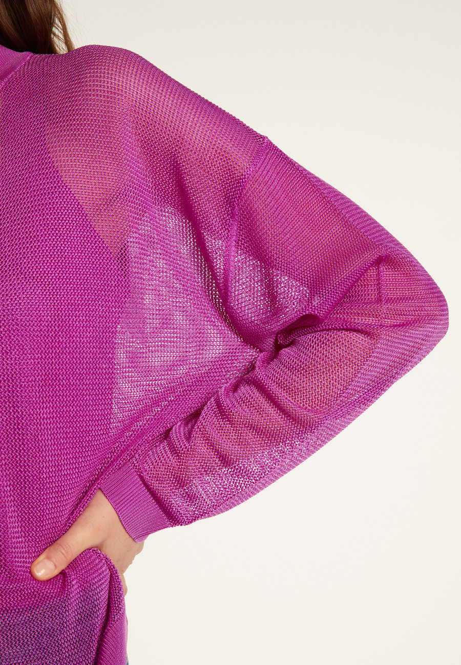 Light thread zipped sweater - Denyze