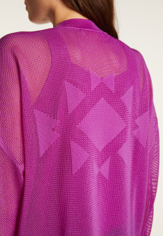 Light thread zipped sweater - Denyze