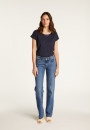 T-shirt col bateau en coton - Divine