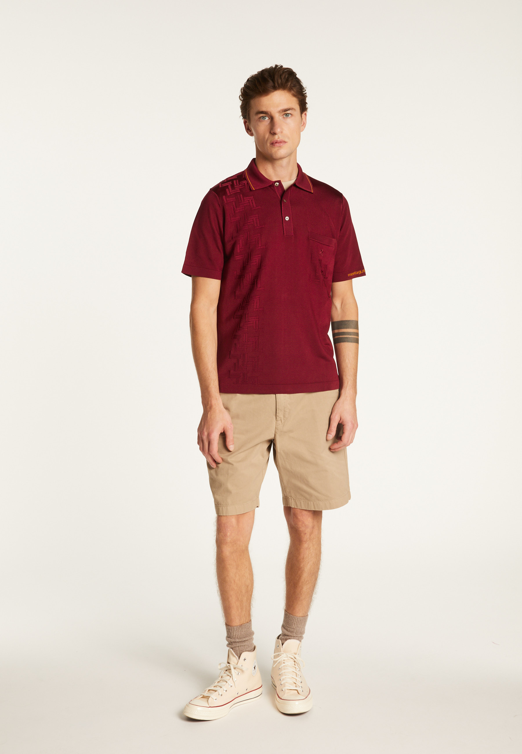 Fil Lumière patterned polo shirt - Stanley