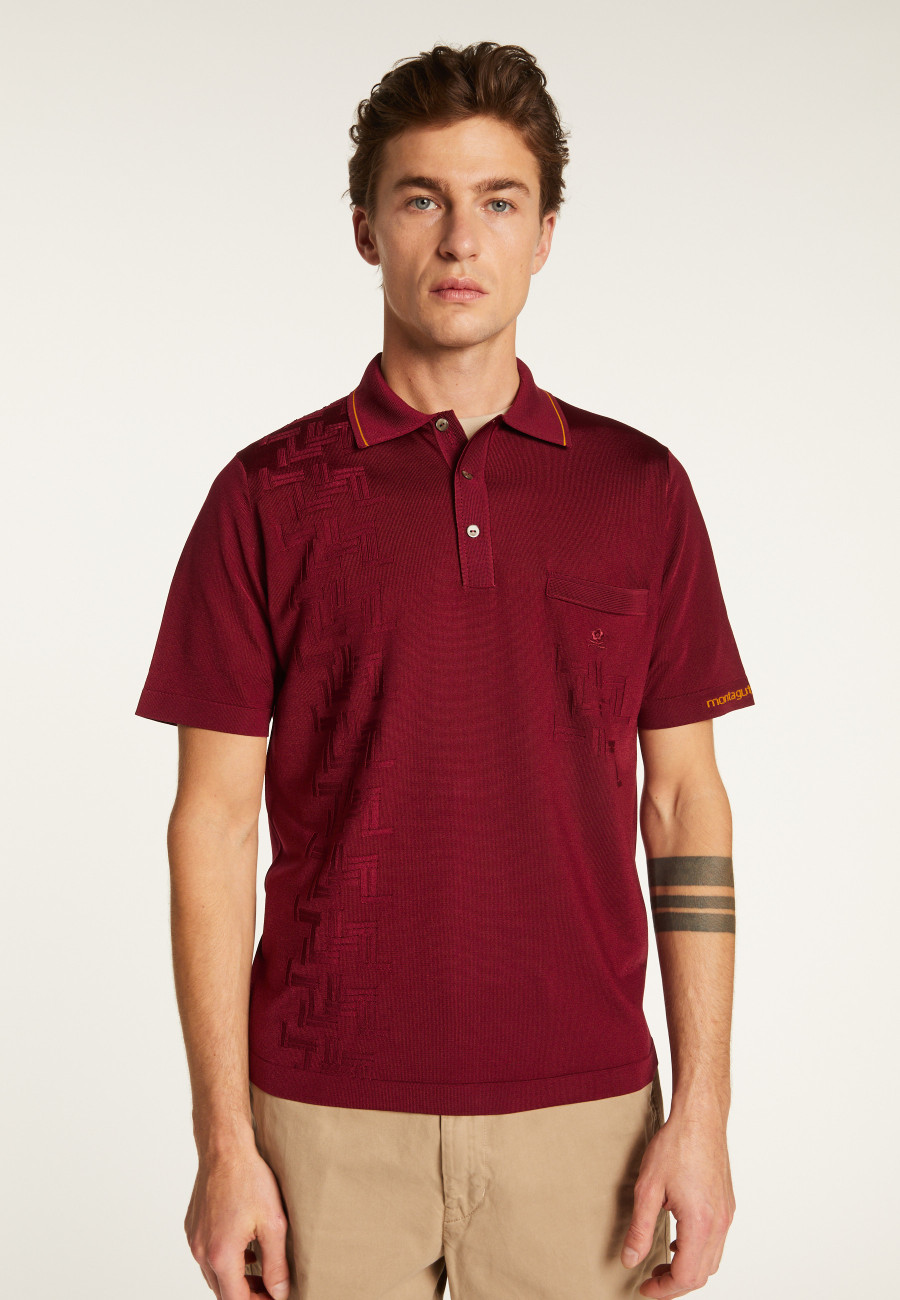 Polo Fil Lumière à motifs - Stenley