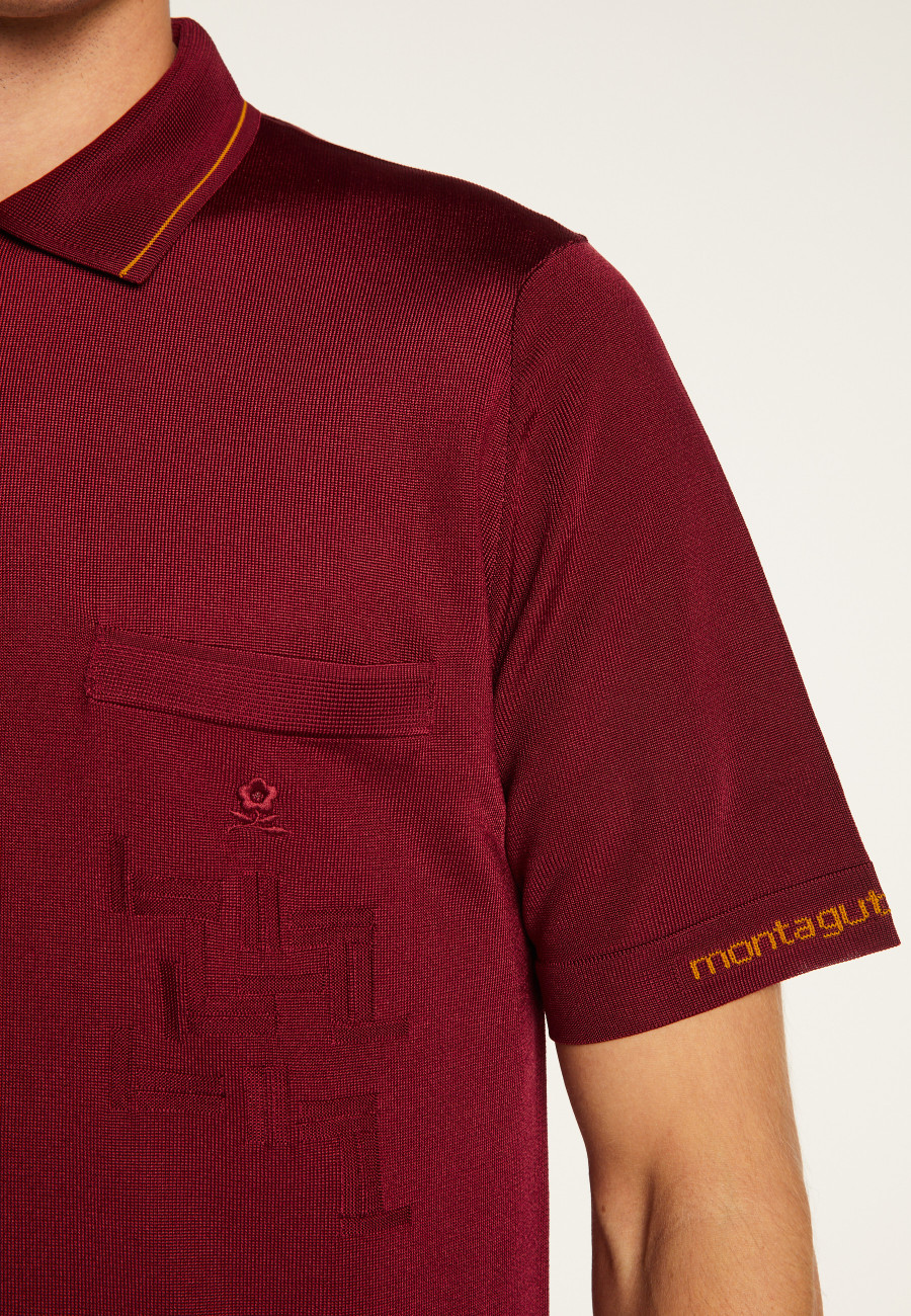 Fil Lumière patterned polo shirt - Stenley