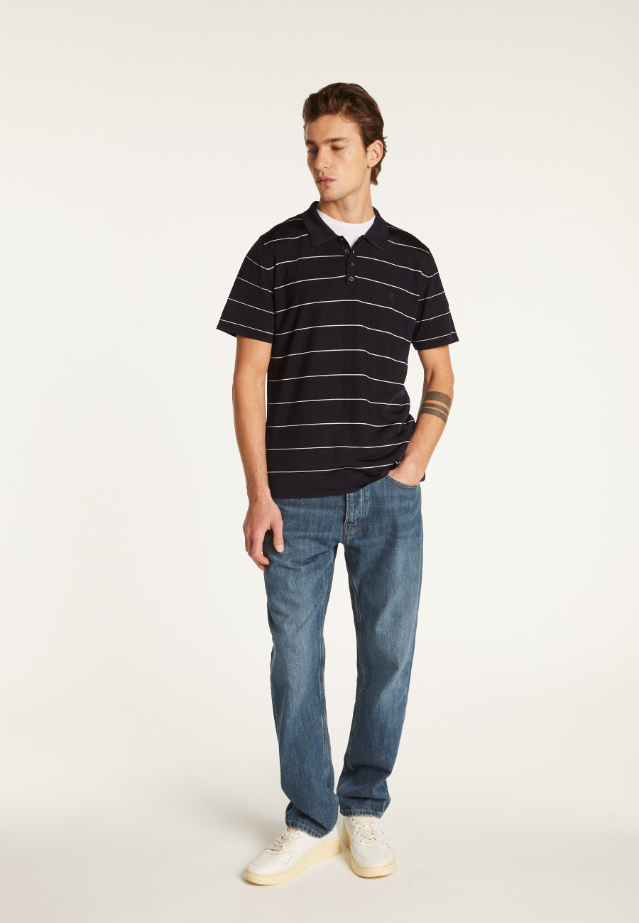 Striped Polo Shirt - Léon