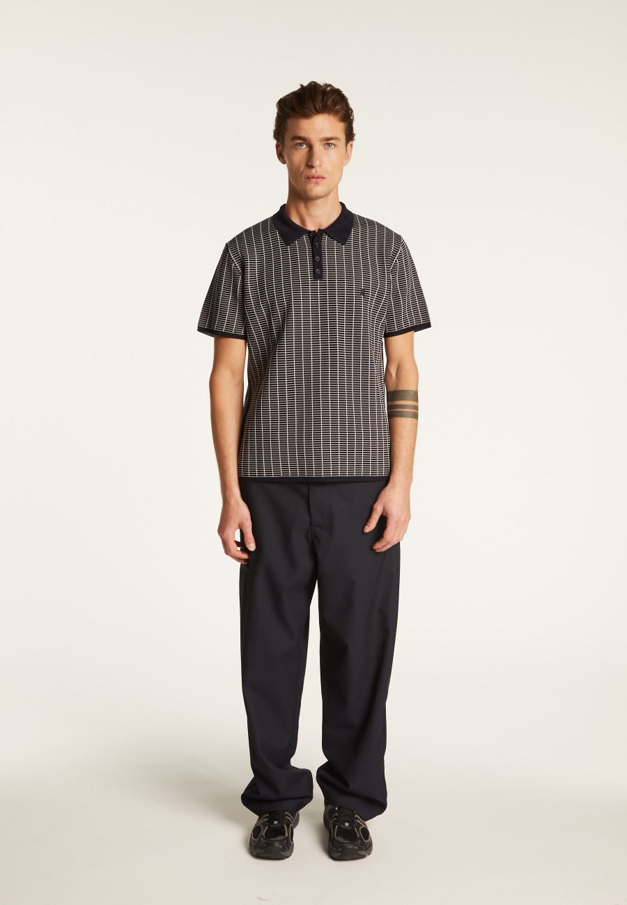 Check Polo Shirt Laurent