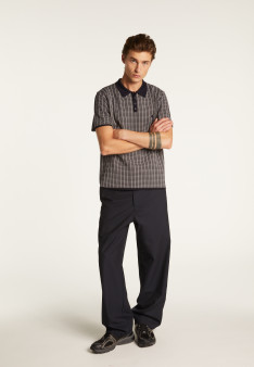 Check Polo Shirt Laurent