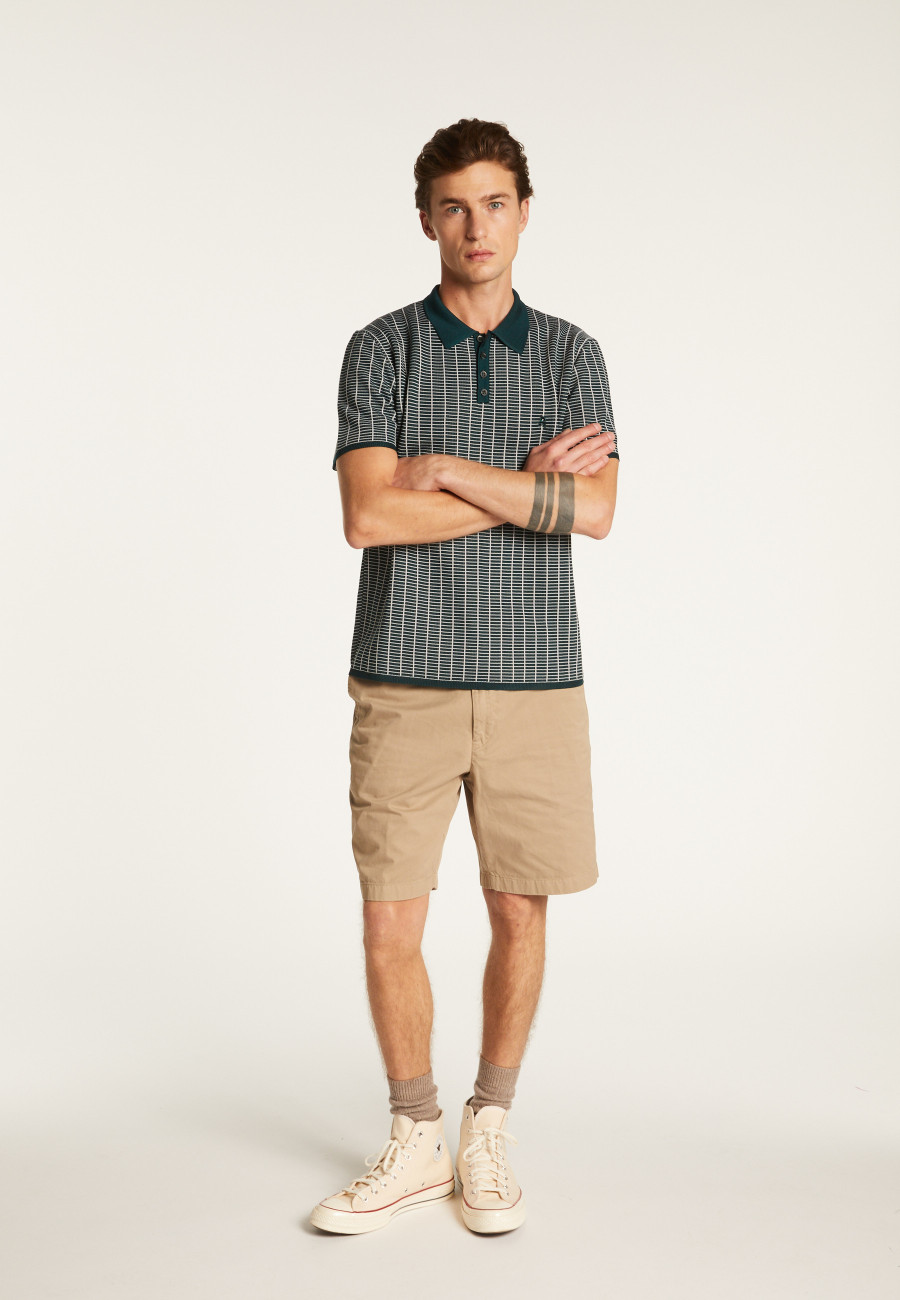 Check Polo Shirt - Laurent