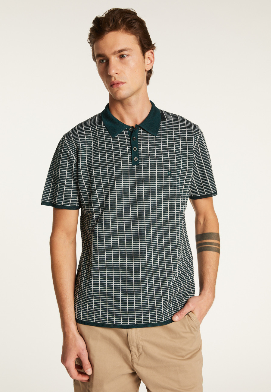 Check Polo Shirt - Laurent