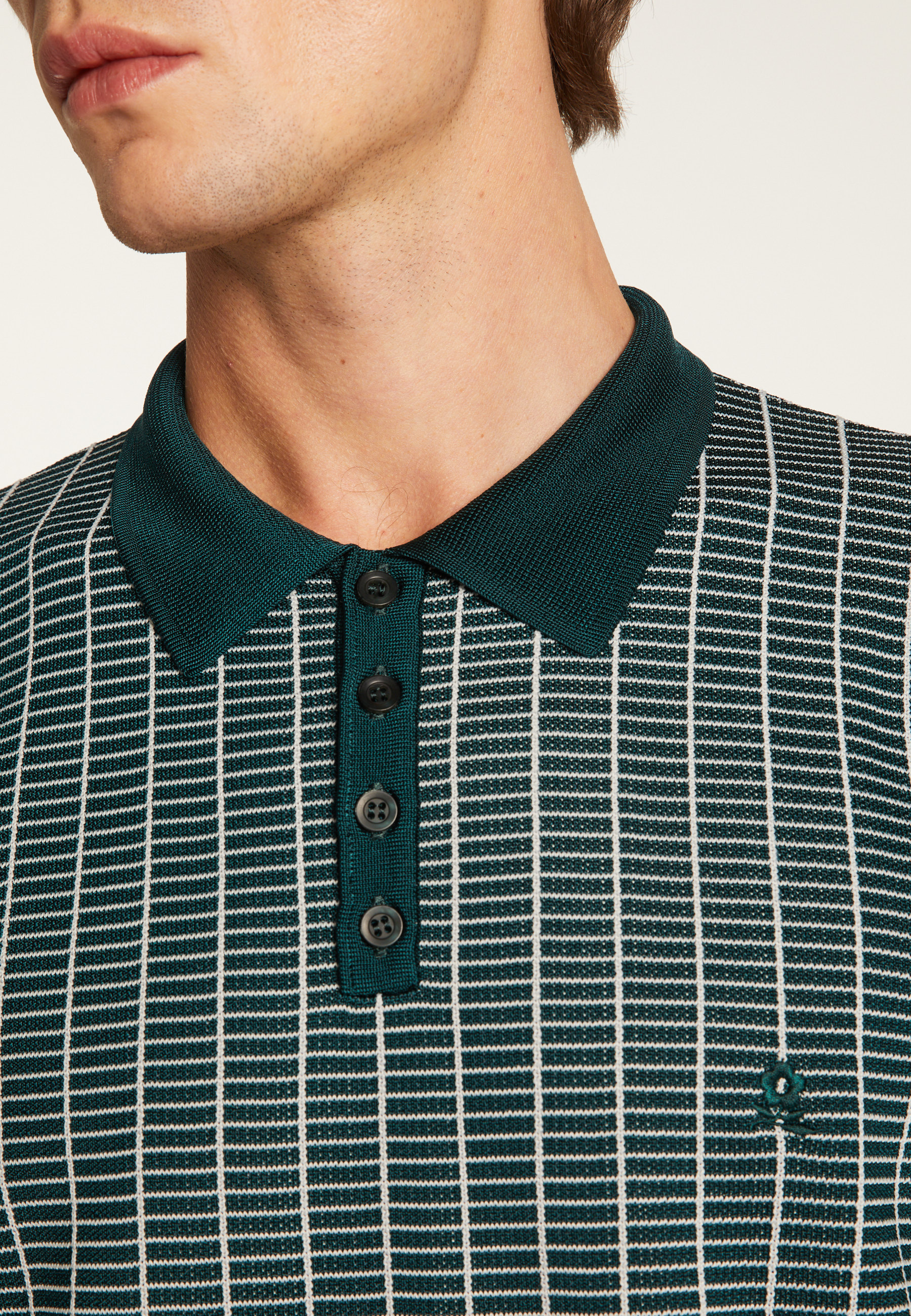 Check Polo Shirt Laurent