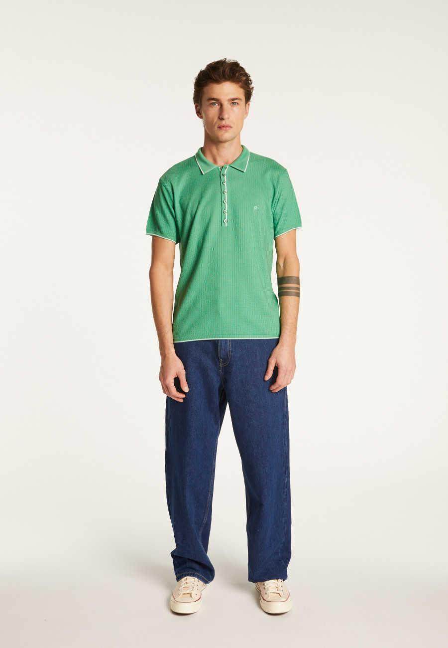 Fancy Polo Fil Lumière - Baldwin