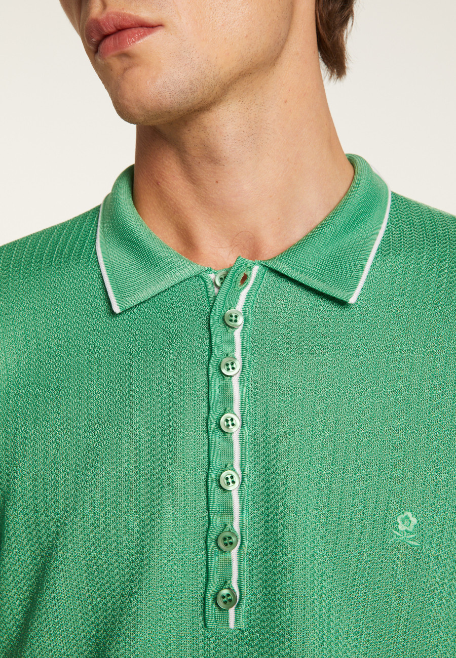 Fancy Polo Fil Lumière - Baldwin