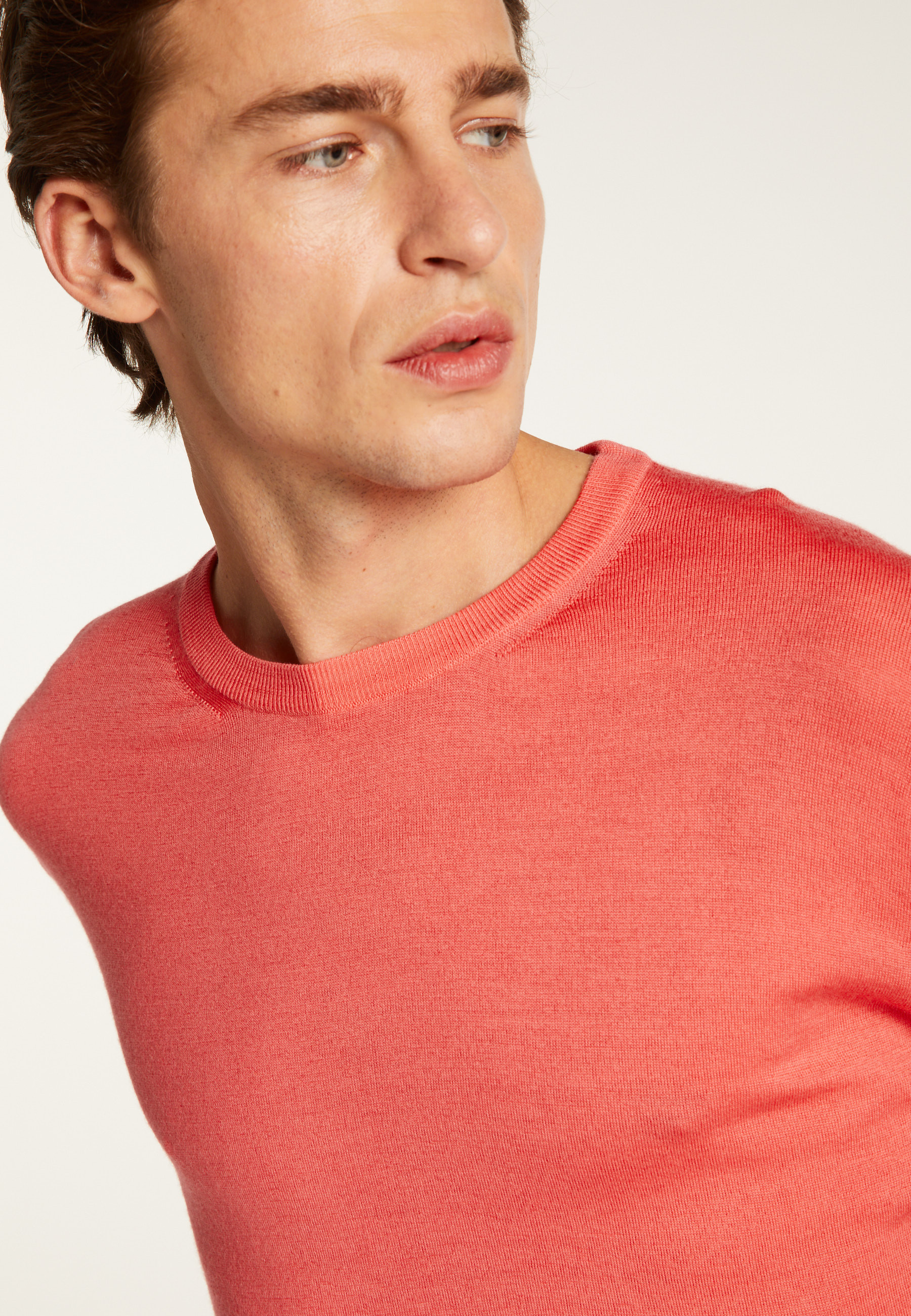 Pull col rond en laine mérinos - Eddie