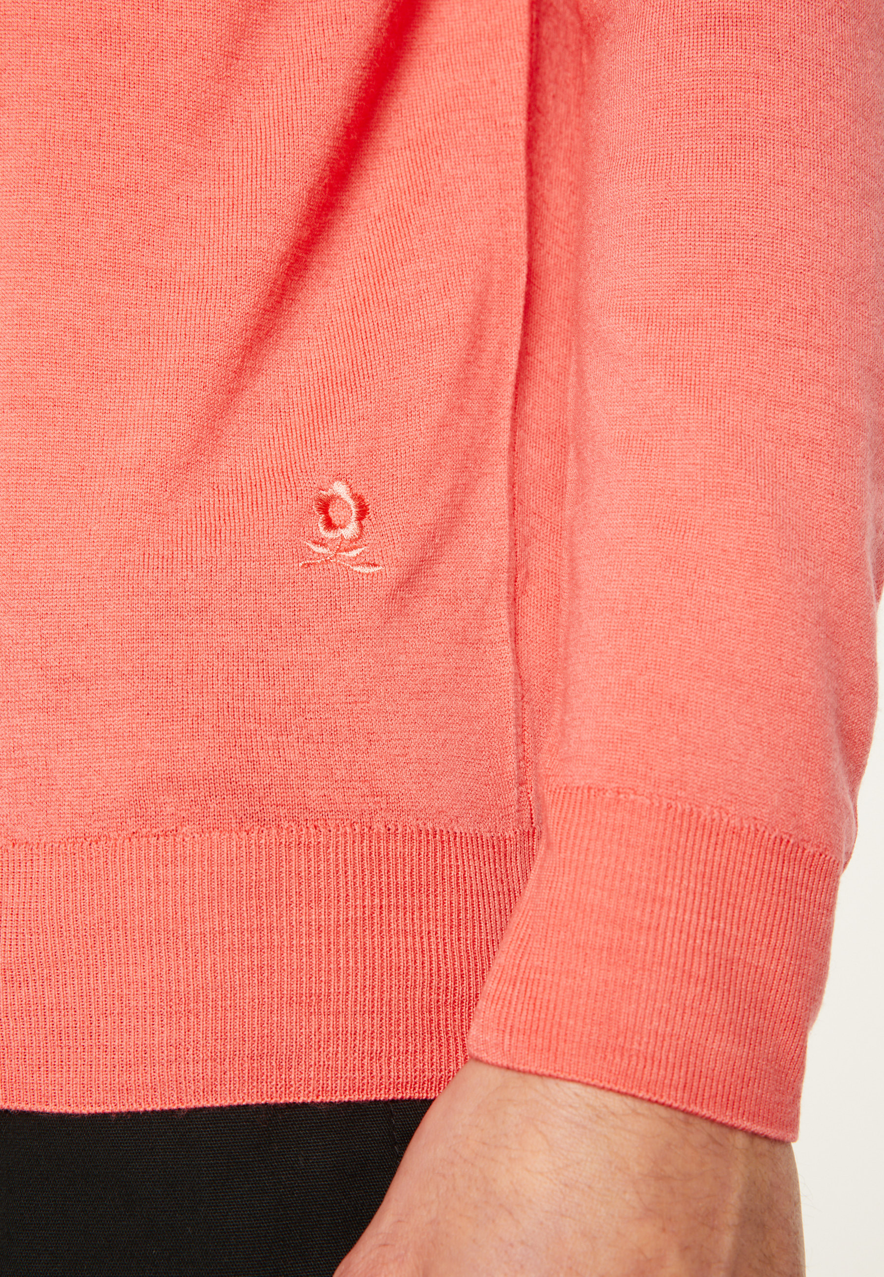 Pull col rond en laine mérinos - Eddie