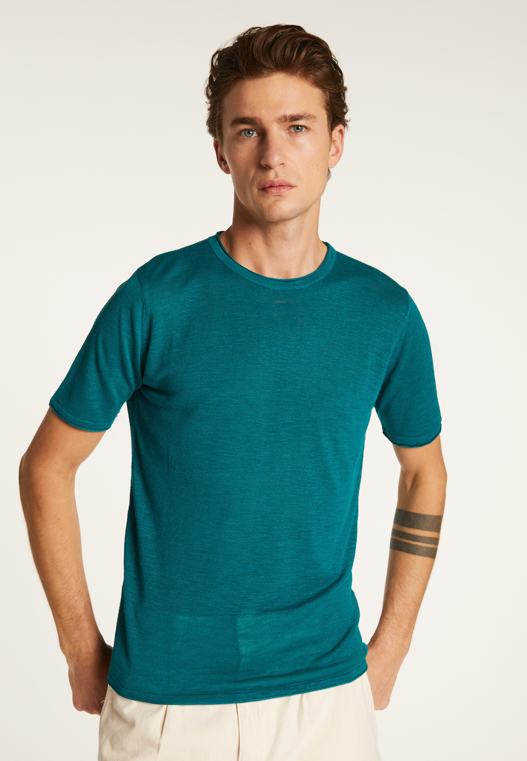 T-shirt en laine mélangée - Renaud