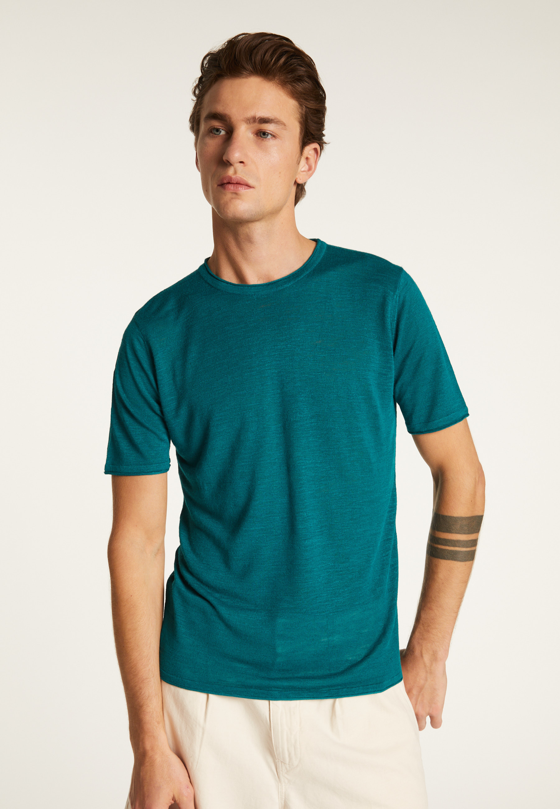 T-shirt en laine mélangée - Renaud