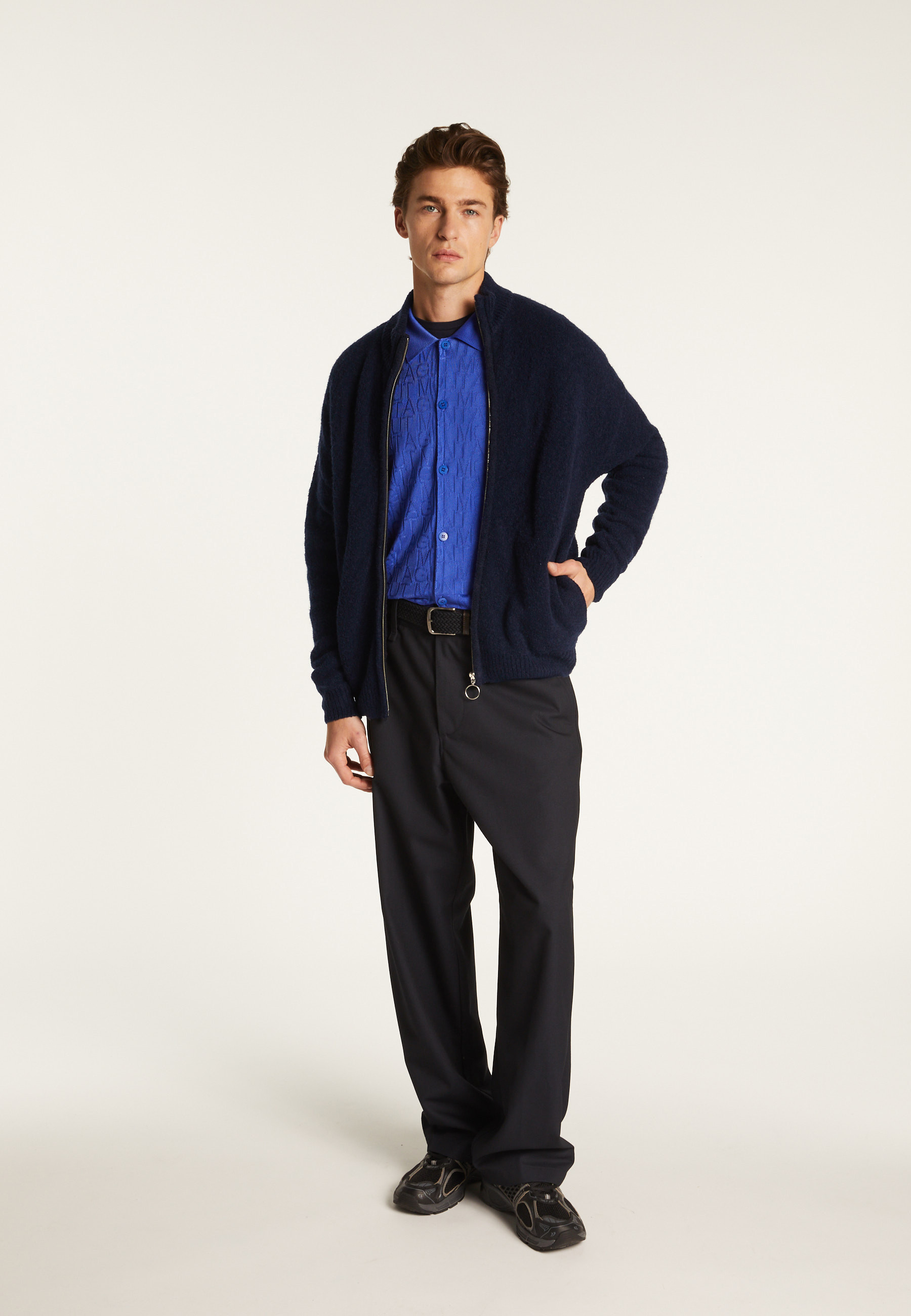Veste zippée en laine - Madox