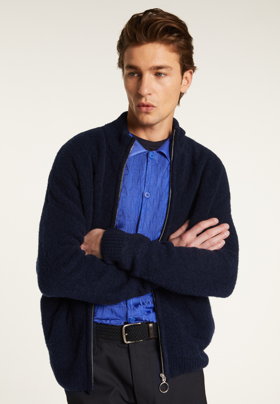 Veste zippée en laine - Madox