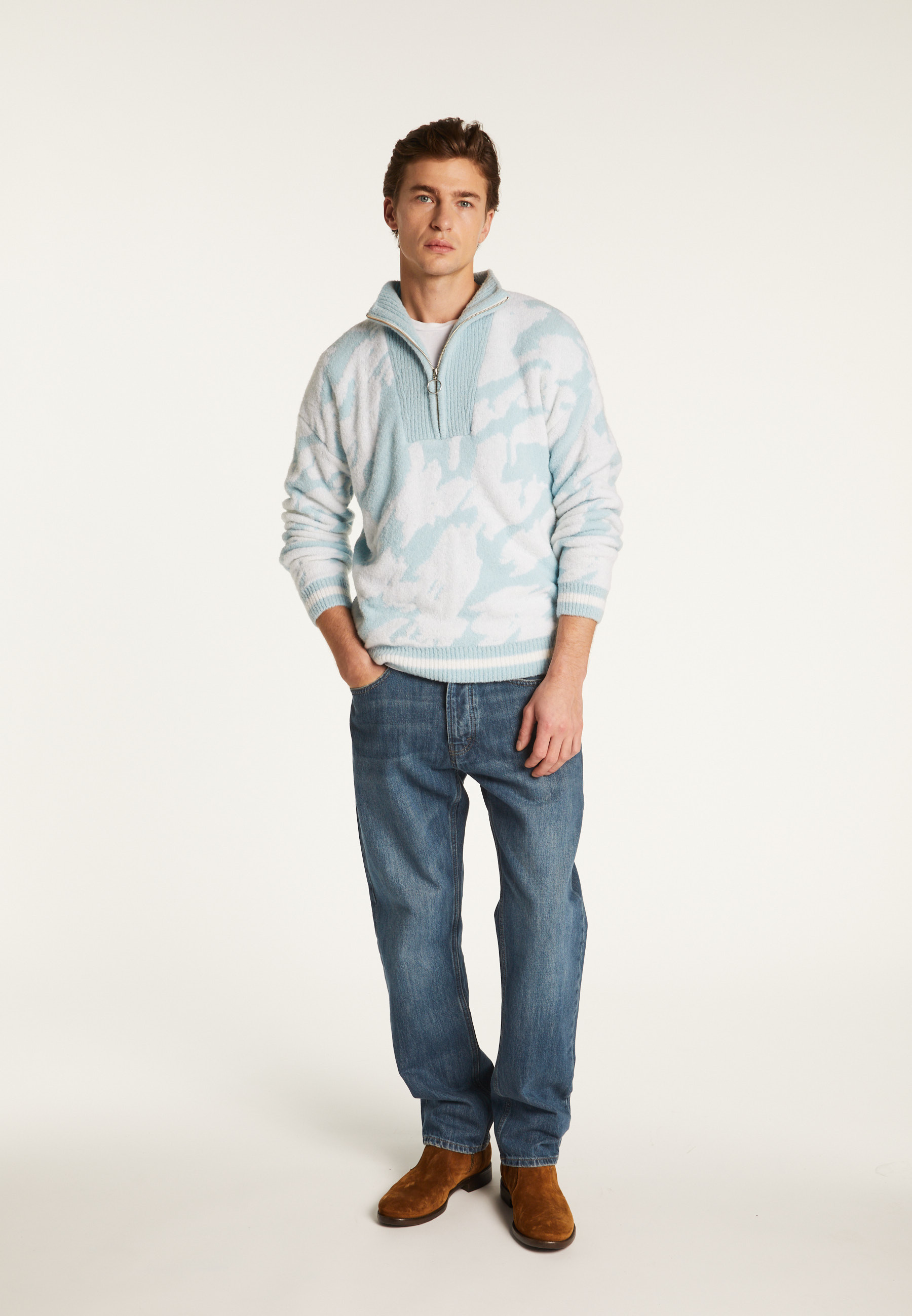 Pull camionneur en laine - Marlon