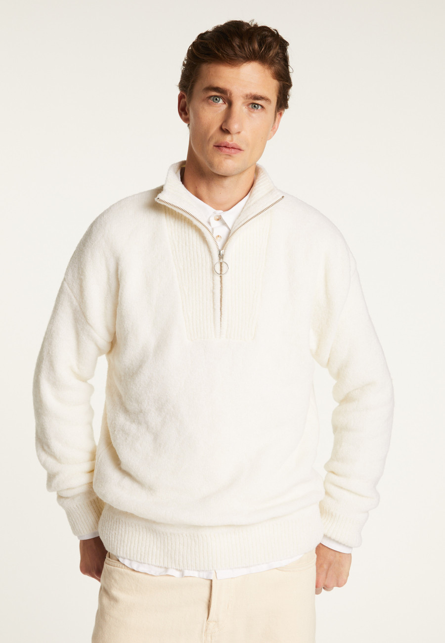 Marlon Wool Trucker Sweater