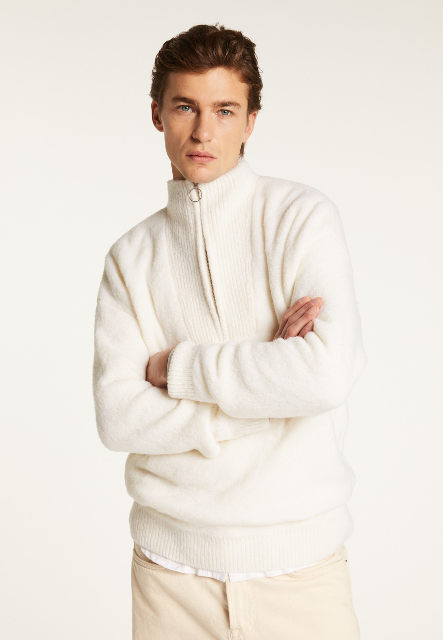 Marlon Wool Trucker Sweater