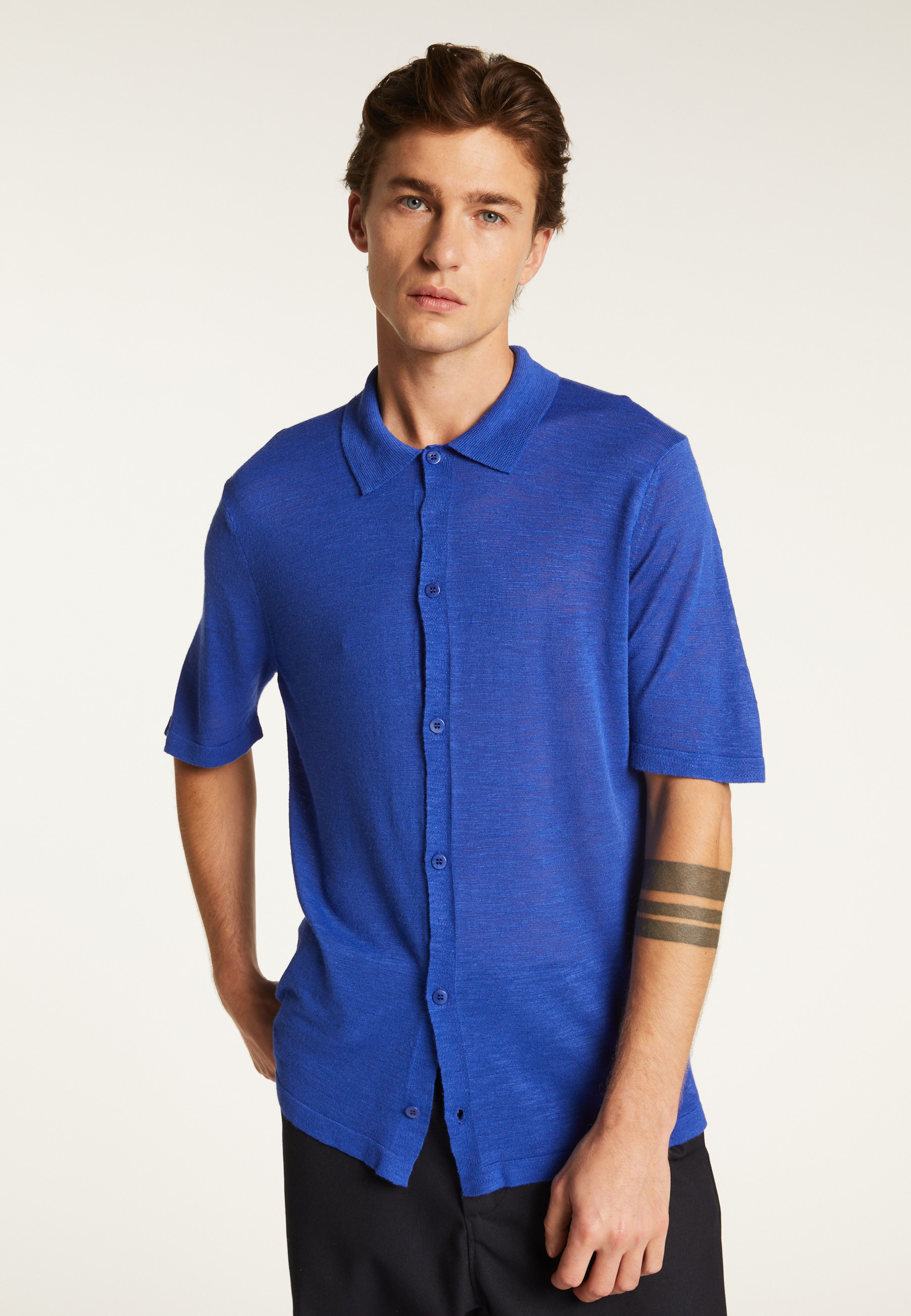 Chemise en laine mélangée - Mirko