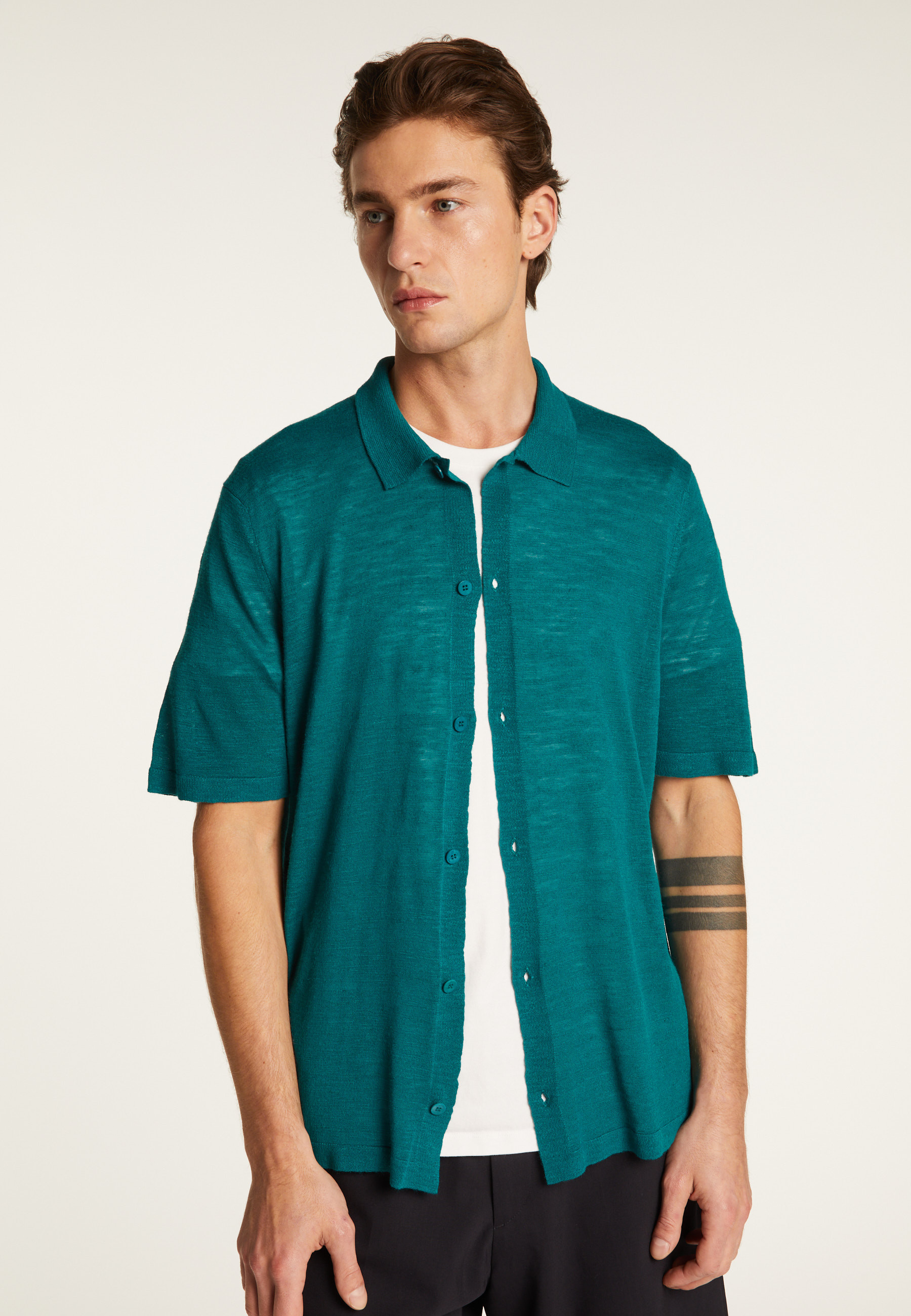 Chemise en laine mélangée - Mirko