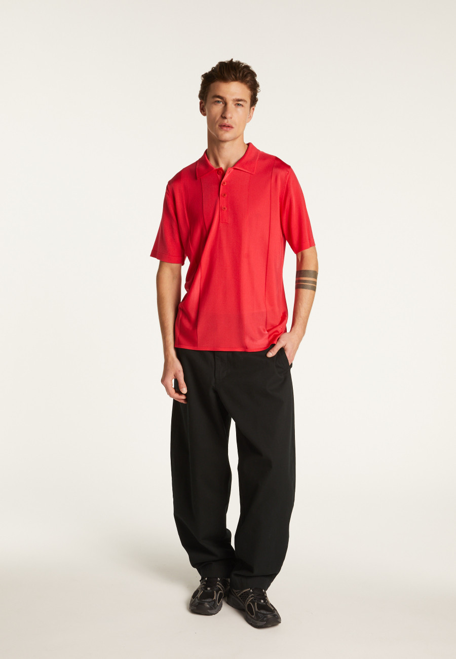 Polo in light thread - Milan