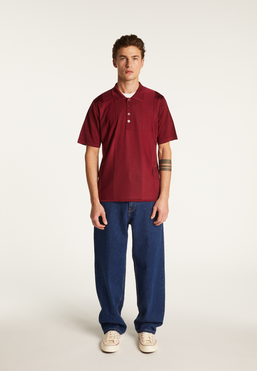 Polo in light thread - Milan