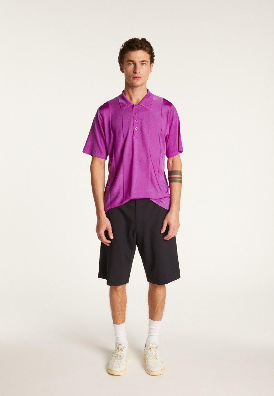 Polo in light thread - Milan