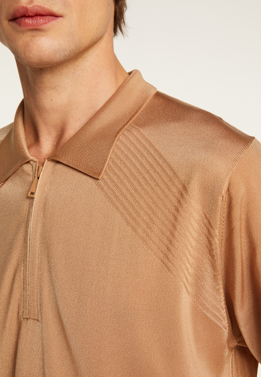 Polo in light thread - Manolo