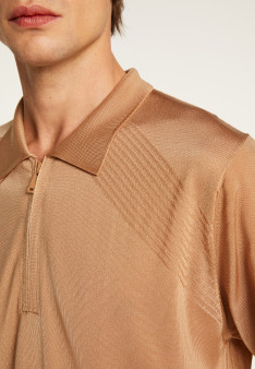 Polo in light thread - Manolo