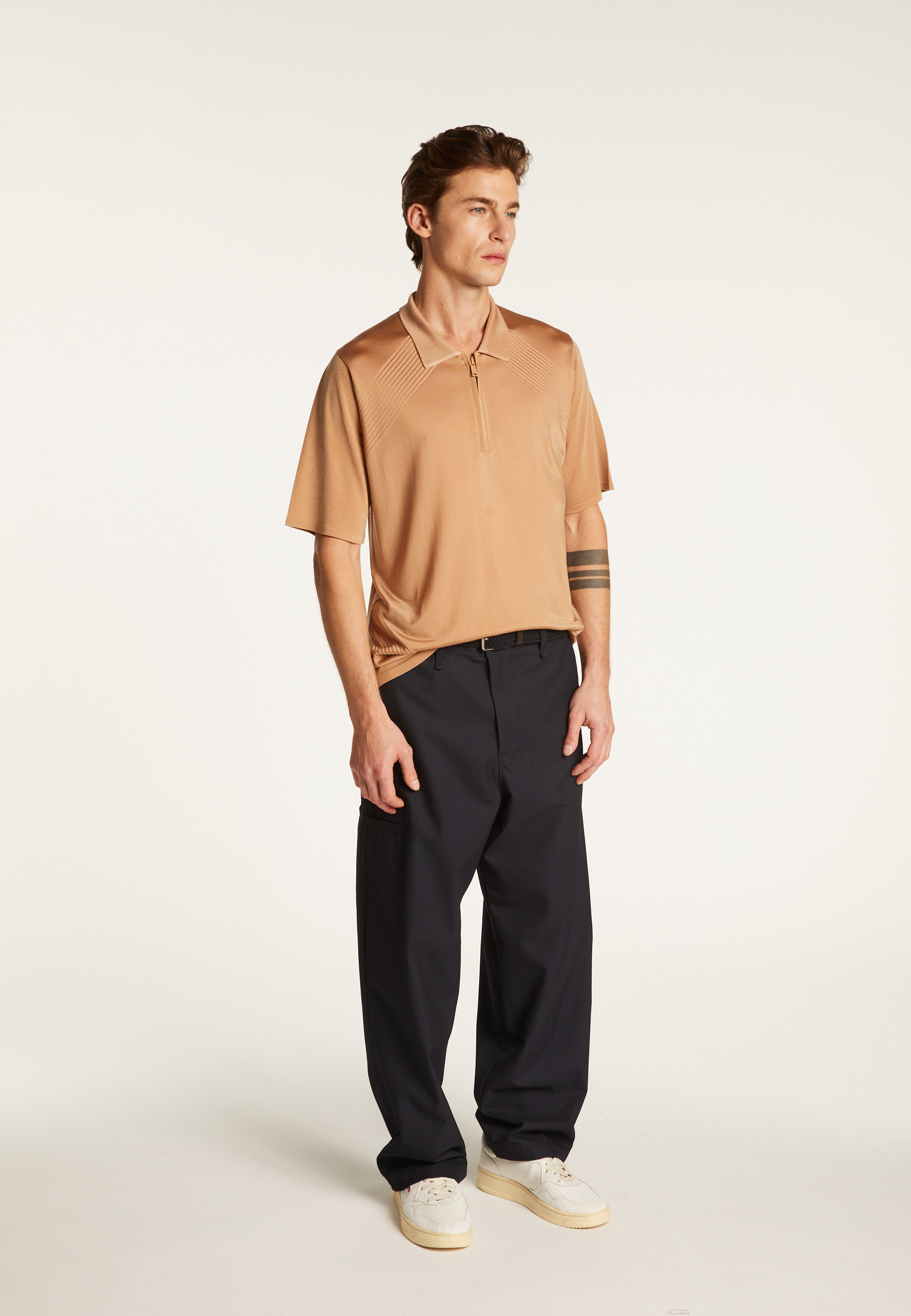 Polo in light thread - Manolo