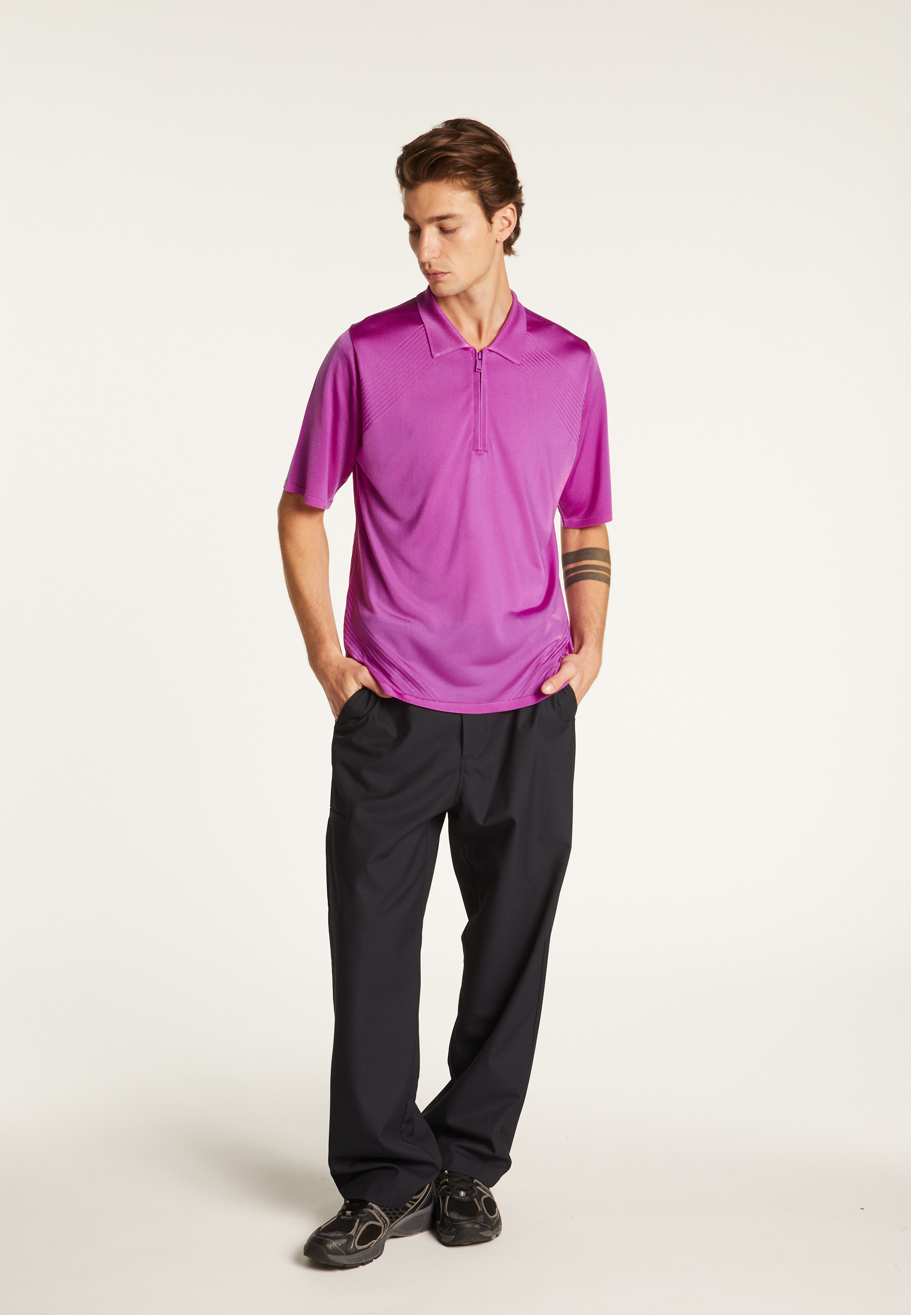Polo in light thread - Manolo