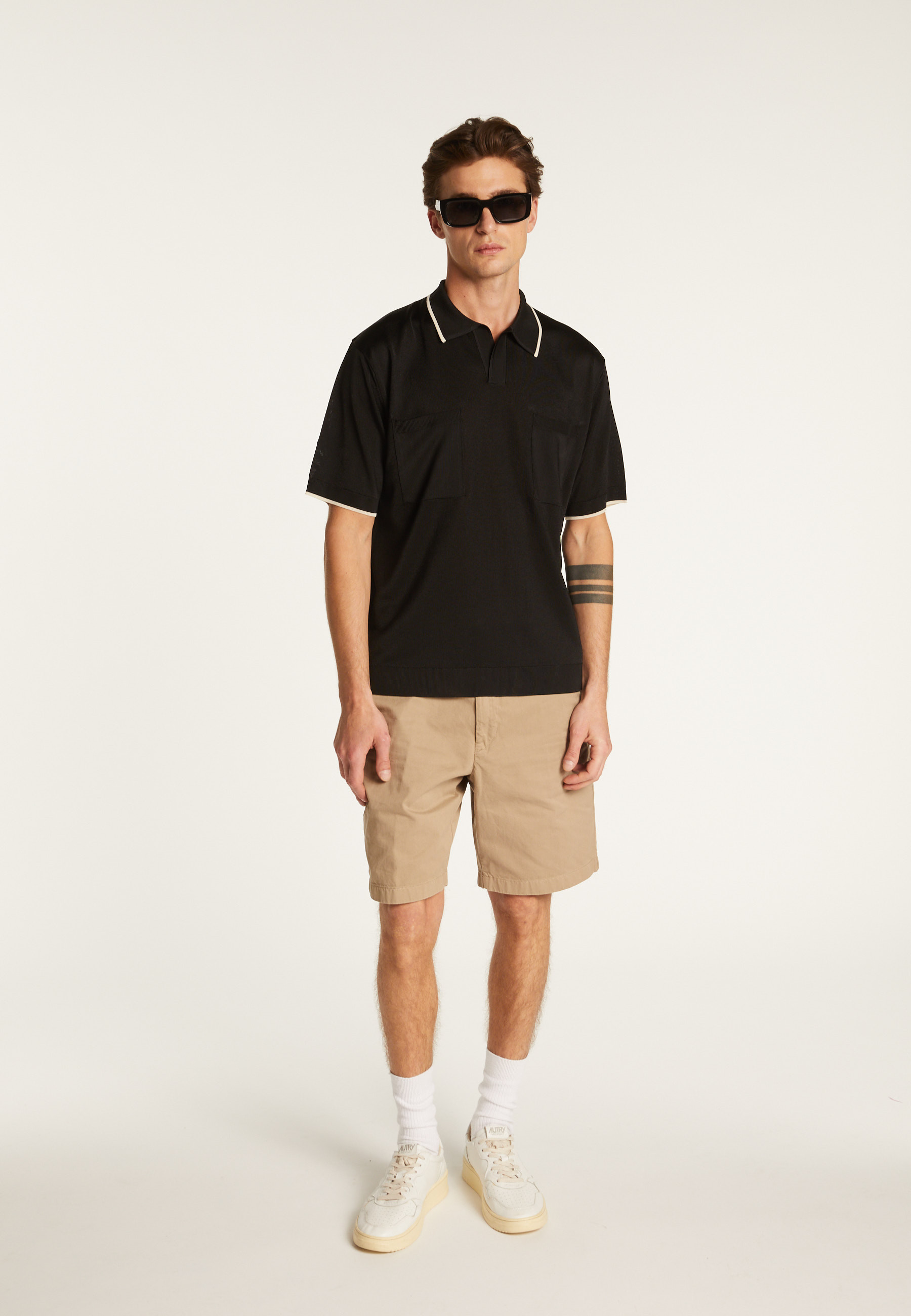 Polo in light thread - Milo