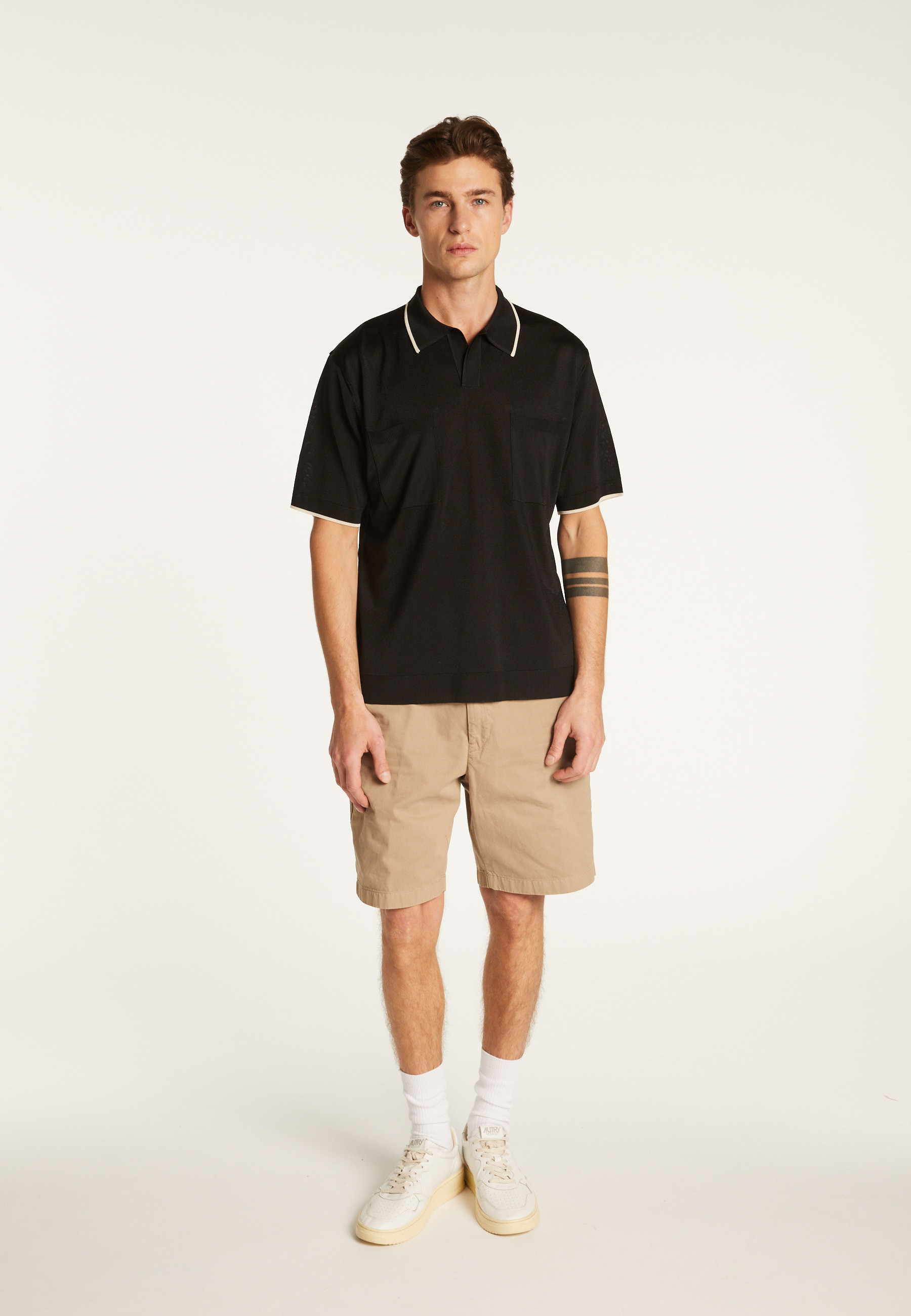 Polo in light thread - Milo