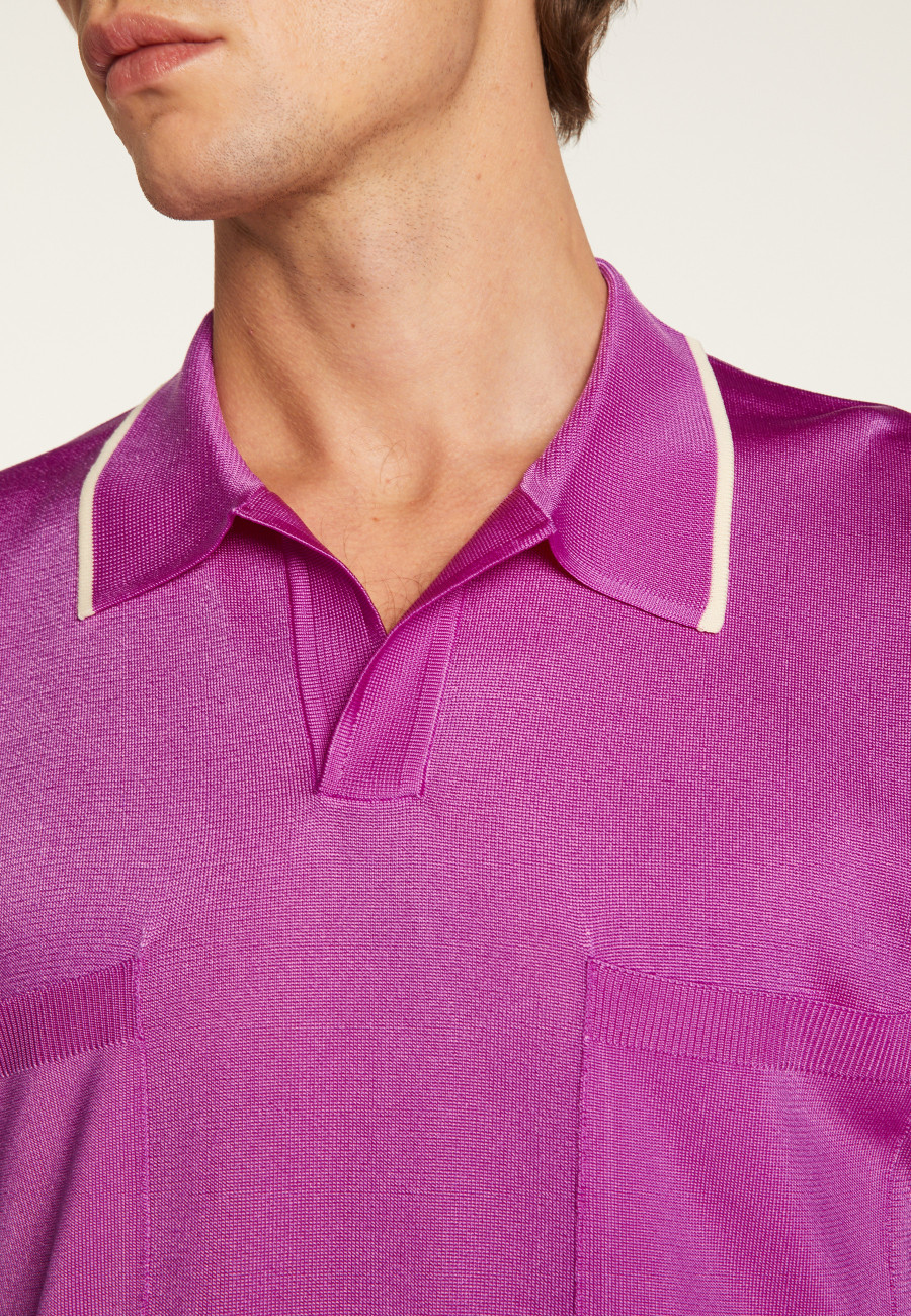 Polo in light thread - Milo