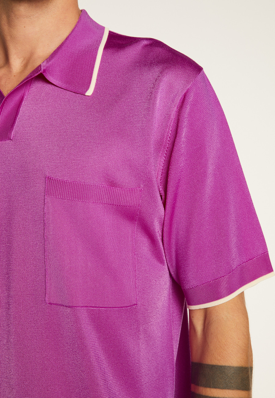 Polo in light thread - Milo