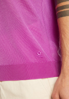 Polo in light thread - Milo