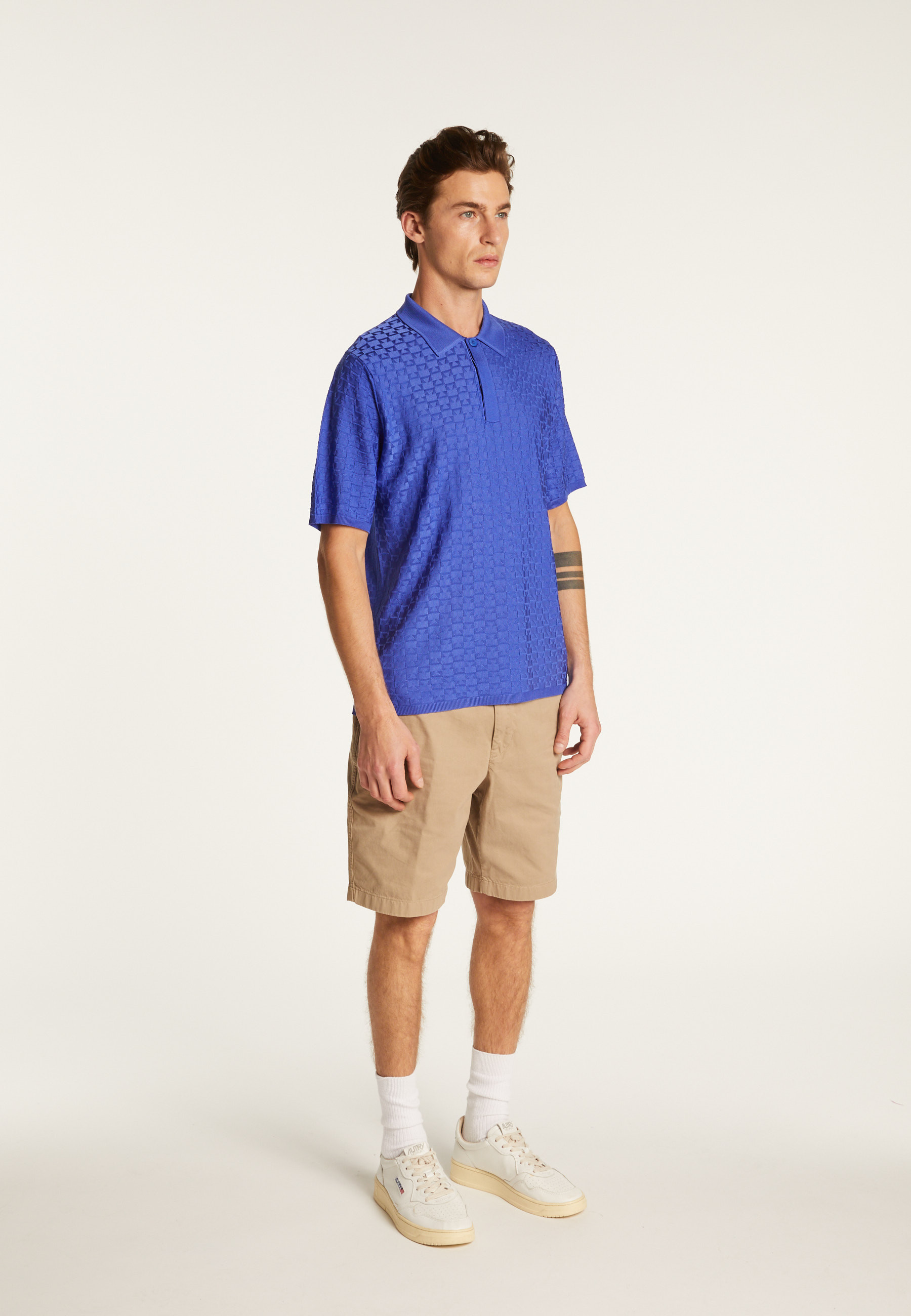 Polo in Fil Lumière - Matt