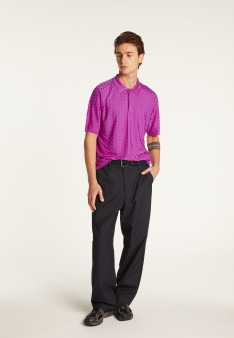 Polo in Fil Lumière - Matt