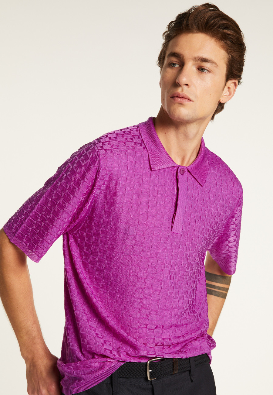 Polo en fil lumière - Matt