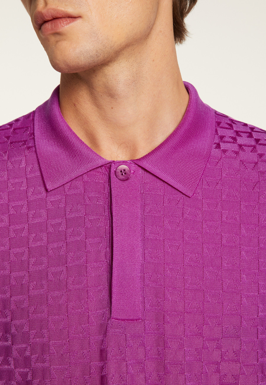 Polo in light thread - Matt