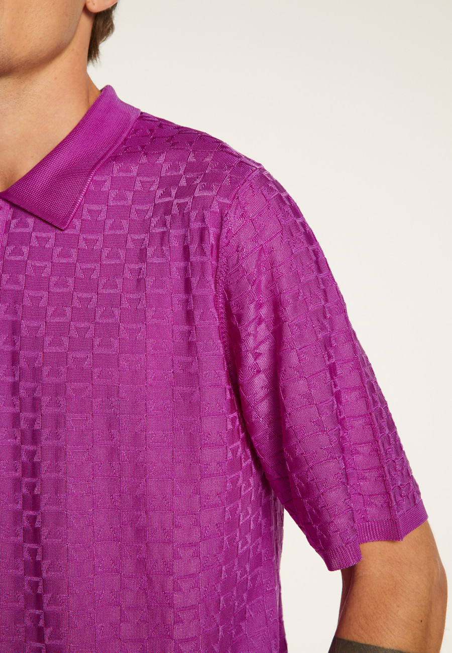 Polo in light thread - Matt