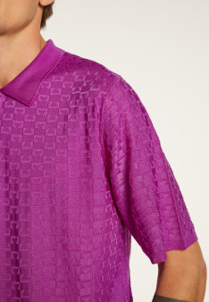 Polo en Fil Lumière - Matt