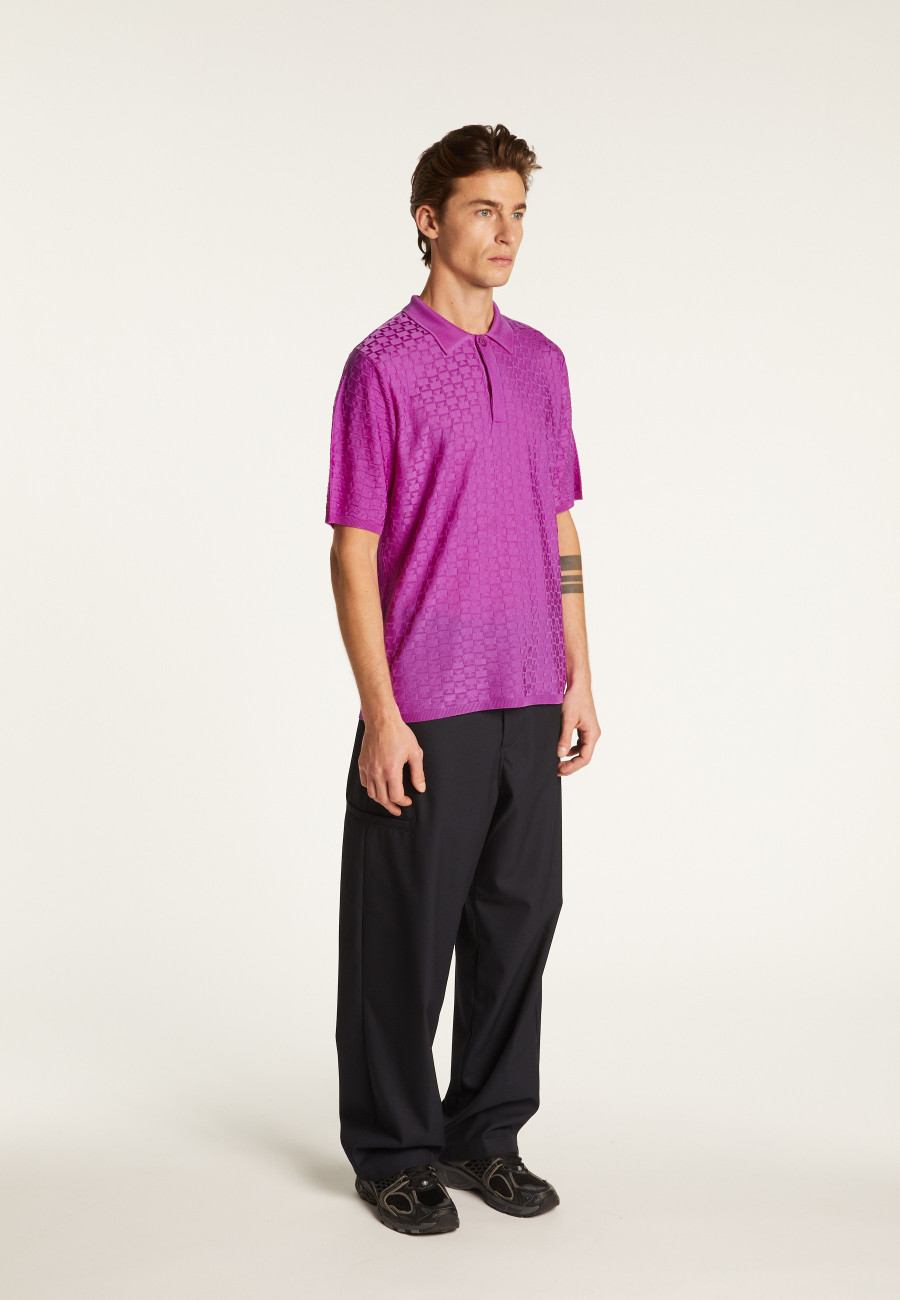 Polo en fil lumière - Matt