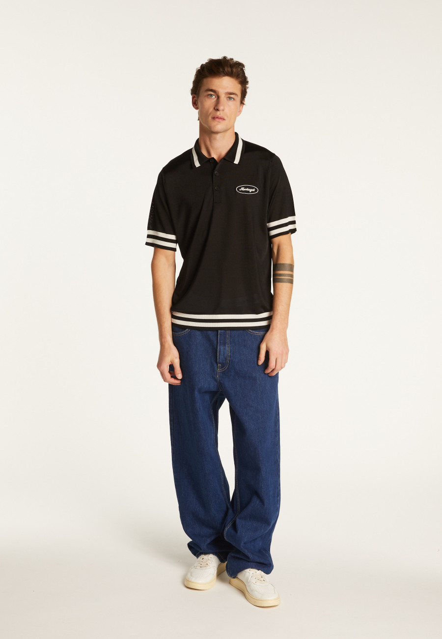 Polo shirt in light thread and stripes - Montmartre