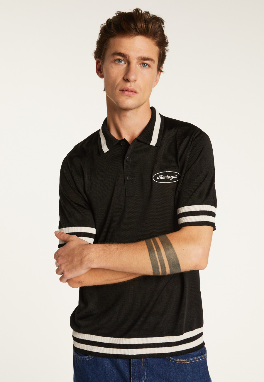 Polo shirt in light thread and stripes - Montmartre