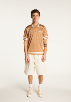 Polo shirt in light thread and stripes - Montmartre